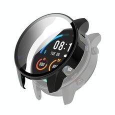 Per Xiaomi Watch Color Sport PC + custodia protettiva in vetro temperato (nero)