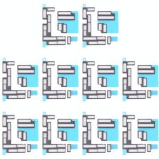 10 Set Mainboard Connettore FPC Spugna Schiuma Pad per iPhone 13 Pro Max