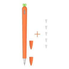 Copertura protettiva in silicone liquido carota carota con penna Cap & Nib Cover per Huawei M-matita (arancione)