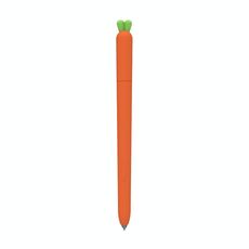 Copertura protettiva in silicone liquido carota carota per Samsung Galaxy Tab S7 (arancione)