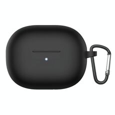 Custodia protettiva in silicone per auricolari per Xiaomi Redmi Buds 3 Lite (nero)