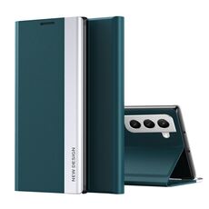 Per Samsung Galaxy S22 5G custodia a flip a flip ultra-sottile multipla elettroplavata con supporto con supporto (verde)