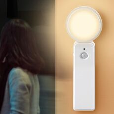 1.2w Led Intelligent Human Hey Hey Induction USB Charging Night Light, Colore chiaro: Sensore Luce calda