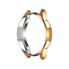 Per Samsung Galaxy Watch4 Classic 42mm Electroplating Hollow Half-Pack TPU Cassa protettiva (oro)