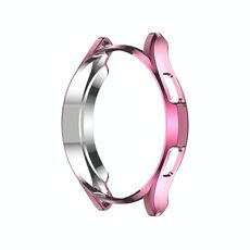 Per Samsung Galaxy Watch4 CLASSIC 42MM ELETTROPLAGGIATA HALF-PACK TPU Custodia protettiva TPU (rosa rosa)