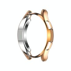 Per Samsung Galaxy Watch4 Classic 46mm Electroplating Hollow Half-Pack Case protettiva TPU (oro)