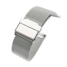 Per Huawei Watch 2 Acciaio inossidabile Milano Doppia assicurazione cinturino in fibbia (argento)