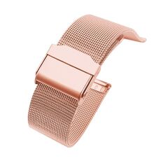 Per Huawei Watch 2 in acciaio inox Milano doppia assicurazione cinturino in fibbia (oro rosa)