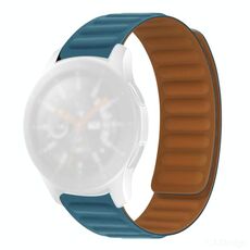 Cinturino per orologio magnetico in silicone per Huawei GT 3 42mm (Capo Blue)