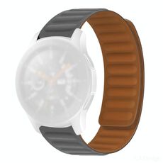 Cinturino per orologio magnetico in silicone per Huawei GT 3 42mm (grigio)