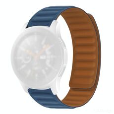 Cinturino per orologio magnetico in silicone per Huawei GT 3 42mm (blu scuro)