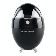 Y18 Mini USB Bedroom Spray Bright Night Lamp Humidificatore (nero)