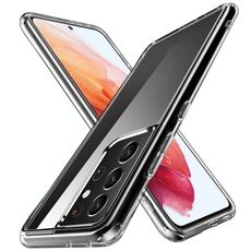 Per Samsung Galaxy S21 Ultra 5G TPU + PC Cassa protettiva antiurto trasparente