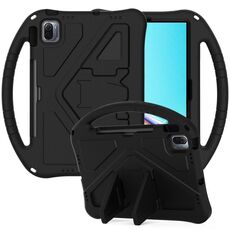 Per Huawei Matepad 11 (2021) Custodia protettiva anti-caduta flat EVA con supporto (nero)