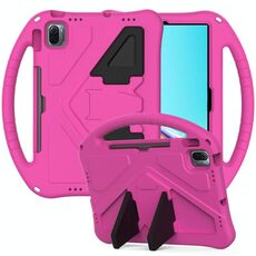 Per Huawei Matepad 11 (2021) Custodia protettiva anti-caduta flat EVA con supporto (Rosered)