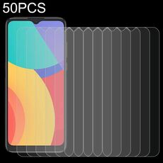Per Alcatel 1s 2021 50 PCS 0.26mm Film in vetro temperato 9H 2,5D
