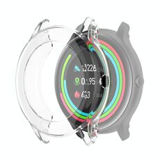 Per Xiaomi Imilab KW66 / Yamay SW022 Mezza copertura Cassa protettiva in TPU scavata (bianco trasparente)