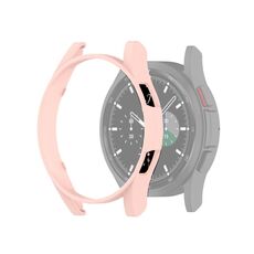 Per Samsung Galaxy Watch4 Classic 42mm Mezza copertura Caso protettivo per PC scavato (rosa)