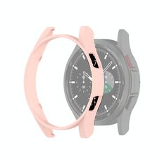 Per Samsung Galaxy Watch4 Classic 46mm Mezza copertura Cassa protettiva per PC scavata (rosa)