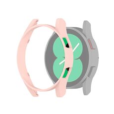 Per Samsung Galaxy Watch4 40mm Mezza copertura Cassa protettiva per PC scavata (rosa)