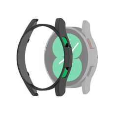 Per Samsung Galaxy Watch4 40mm Mezza copertura Cassa protettiva per PC scavata (nero)