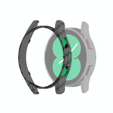 Per Samsung Galaxy Watch4 40mm Mezza copertura Custodia protettiva per PC scavata (fibra di carbonio)