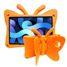 Per GALAXY TAB A 10,9 2019 T510 / T515 FARFALLY BRACKET STILE EVA BAMBINI BAMBINI FALLANCE Custodia a prova di caduta (arancione)