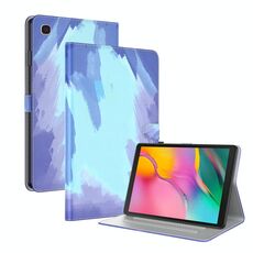 Per Samsung Galaxy Tab A 10.1 2019 T515 / T510 Tensione ACQUATORE ACQUISTA PELLE SENTIRE MAGNETICO Horizontal flip custodia in pelle PU con supporto e carte e cornice per foto (neve invernale)