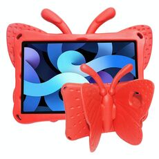 Per Lenovo TAB M10 PLUS TB-X606F / X 10.1 Stile staffa a farfalla in EVA Bambini cadenti Cassa protettiva della prova (rossa)