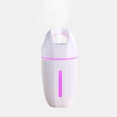 BD-MD1 Auto Home USB Plug-in Purificatore d'aria Purificatore Aria Colourful Umidificatore di illuminazione (rosa)