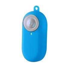 Custodia protettiva in silicone per il corpo INSTA360 GO 2 (blu)