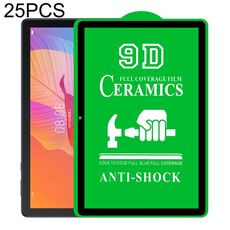 Per Huawei Matepad T10S 10.1 pollici 25 PCS 9D Full Schermo intero Pellicola in ceramica