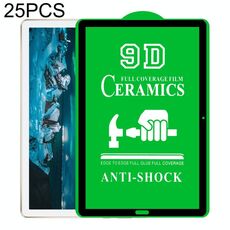 Per Huawei MediaPad M6 10.8 25 PCS 9D Full Screen Pellicola intera in ceramica