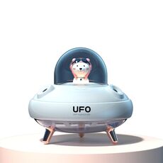 HO3 UFO Double Spraying PET Humidifier Home Air Nebulizzatore Acqua Rifornimento dell'acqua Strumento, Colore: Plug-in Modello (bianco)
