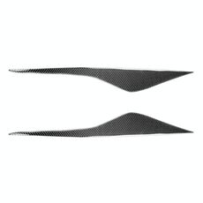 Autoadesivo decorativo decorativo per la lampada per auto in fibra di carbonio / set per la lampada decorativa per il sopracciglio per Ford Mondeo MK4 2007-2013, versione a goccia