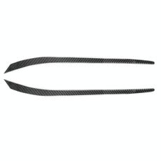 Autoadesivo decorativo decorativo per lampada per auto in fibra di carbonio 2 pezzi / set per il sopracciglio per MITSUBISHI LANCER EVO 2008-2014, versione a goccia