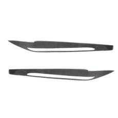 Autoadesivo decorativo decorativo per la lampada da auto in fibra di carbonio 2 pezzi / set per BMW X5 / F15 2014-2018, versione a goccia