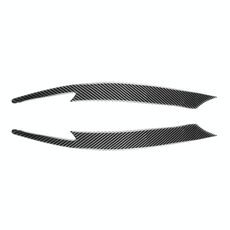 2 pezzi / set fibra di carbonio auto lampada per sopracciglia adesivo decorativo per Subaru Impreza WRX 10a generazione 2008-2011, versione a goccia