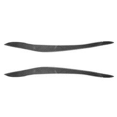 2 PCS / Set Fibra di carbonio Autoadesivo decorativo per il sopracciglio per BMW X5 / E70 2010-2012, versione a goccia