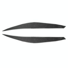 2 Pz / Set Fibra di carbonio Autoadesivo decorativo per il sopracciglio per BMW E71 / X6 2008-2014, versione a goccia