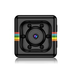 SQ11 MINI DV HD 960P 6 LED Sport Recorder Camera con supporto, supporto per il monitor di supporto e IR Night Vision & TF Card (nero)