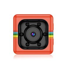 SQ11 Mini DV HD 960P 6 LED Sport Recorder Camera con supporto, supporto per il monitor di supporto e IR Night Vision & TF Card (rosso)