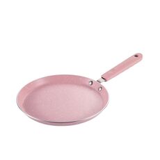 Pan torta non adesiva Crosta Omelette Colazione Pancake Pan, Colore: rosa 10 pollici