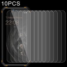 Per Oukitel WP15 10 PCS 0.26mm 9h 2,5D film in vetro temperato