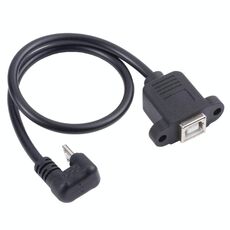 Cavo del connettore del connettore del quadrato del maschio del maschio del micro USB