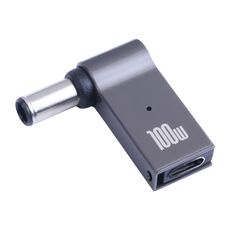 100W USB-C / Type-C femmina a DC 6.0x1.4mm Adattatore di ricarica per computer maschile per Sony