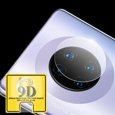 Per Huawei Mate 30 Pro 9D Pellicola protettiva in vetro temperato per fotocamera posteriore trasparente