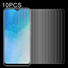 Per Vivo Y19 10 PCS 0.26mm 9H Durezza superficiale 2.5D Pellicola non a schermo intero in vetro temperato antideflagrante
