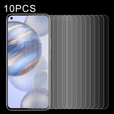 Per Huawei Honor 30 10 PCS Pellicola in vetro temperato trasparente a metà schermo