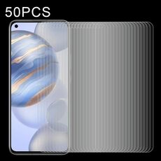 Per Huawei Honor 30 50 PCS Pellicola in vetro temperato trasparente a mezzo schermo